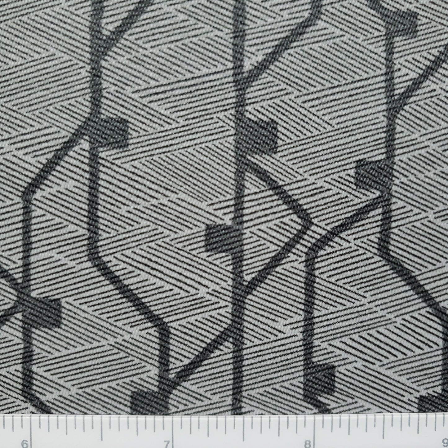 Tectonic Steel Patterned Vinyl
