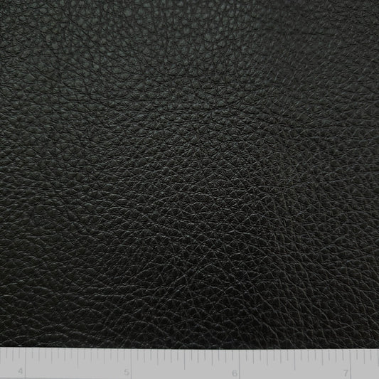 Midnight Black Classic Faux Leather
