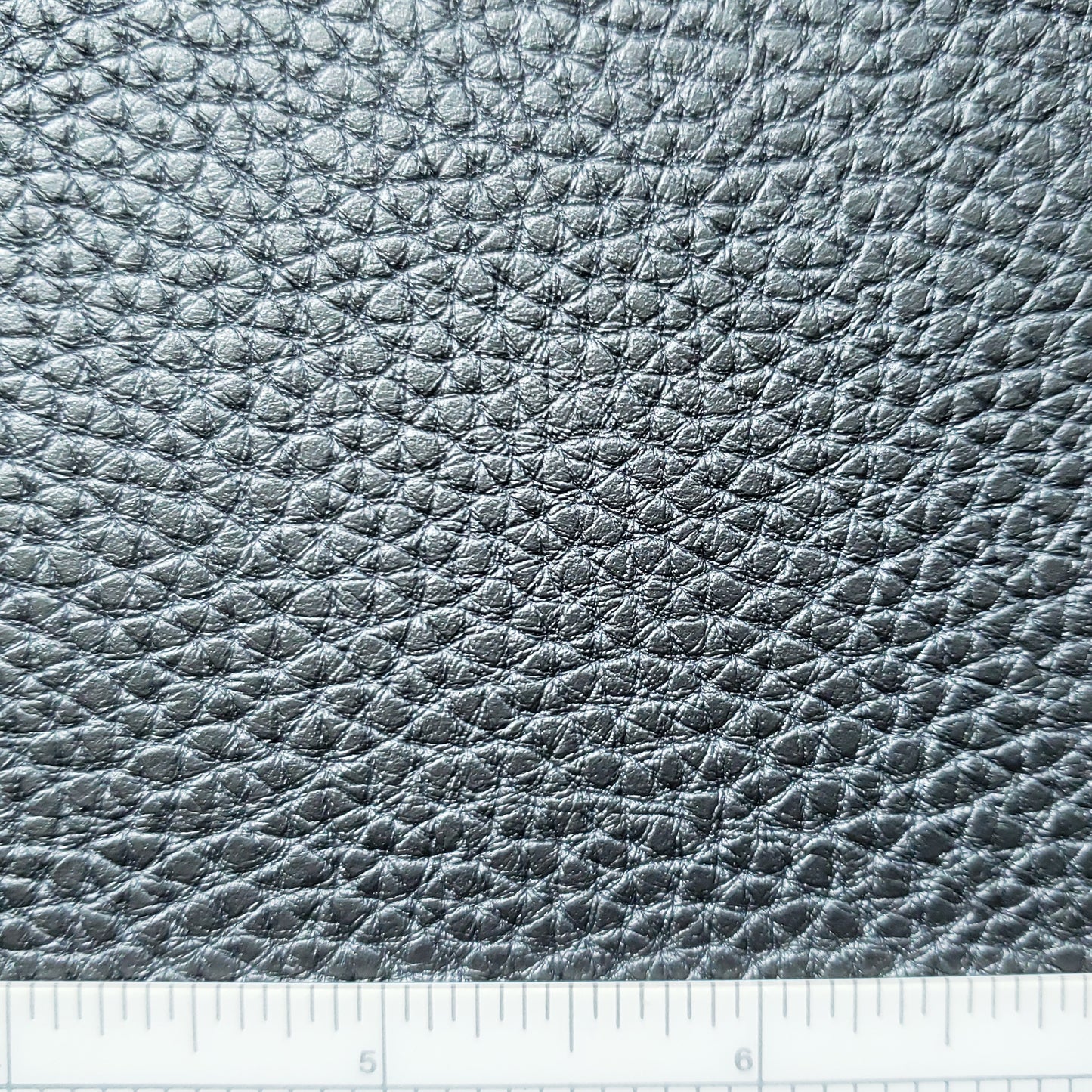 Polished Pewter Faux Leather