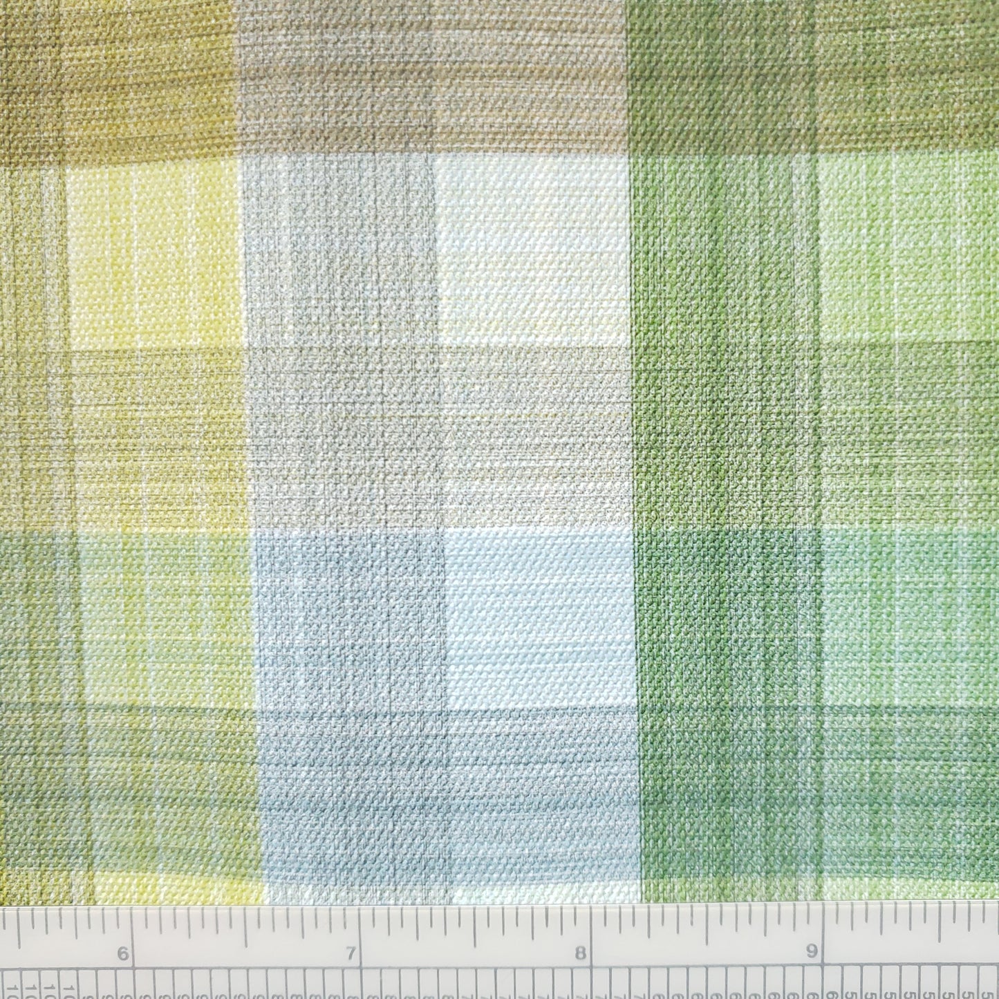 Matcha Plaid Patterned Vinyl