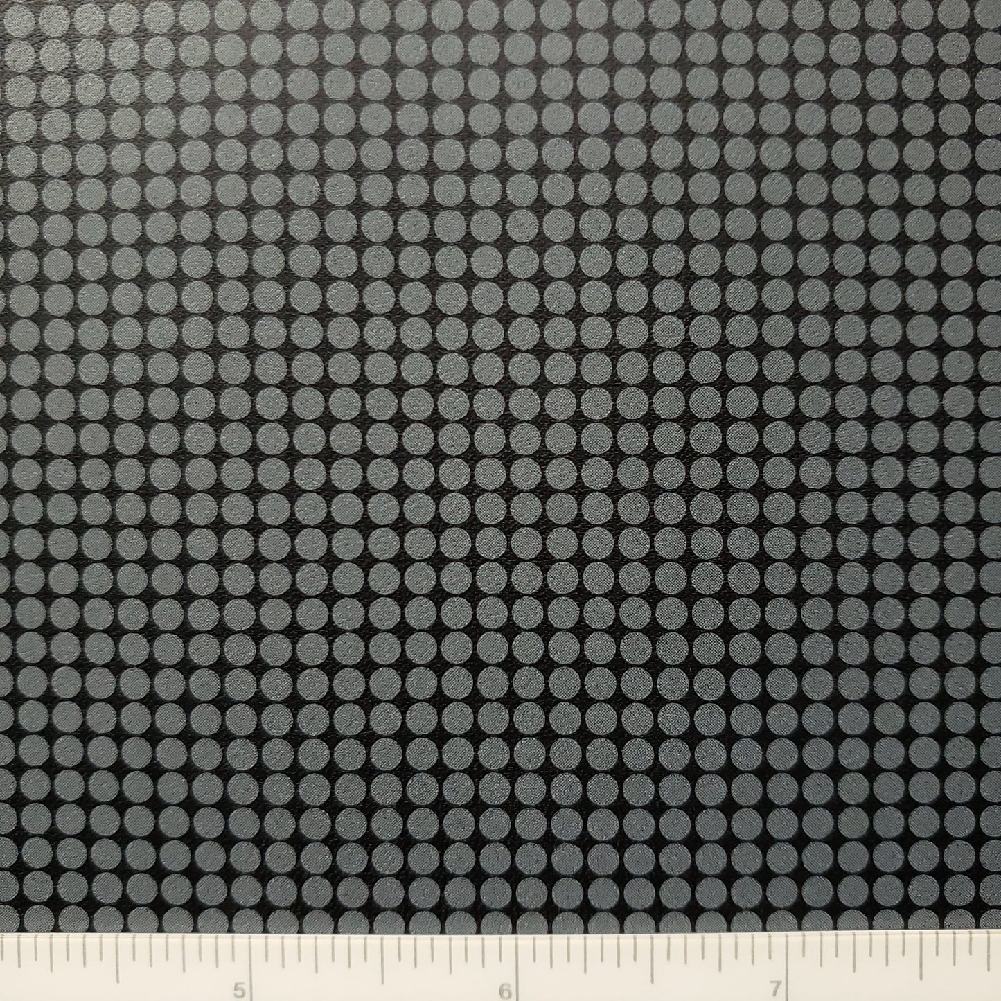 Graphite Dot Patterned Vinyl