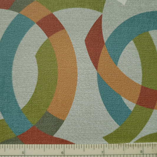 Campground Ring Toss Patterned Vinyl