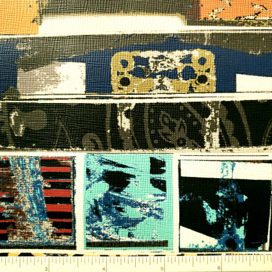 Collage Color Patterned Vinyl
