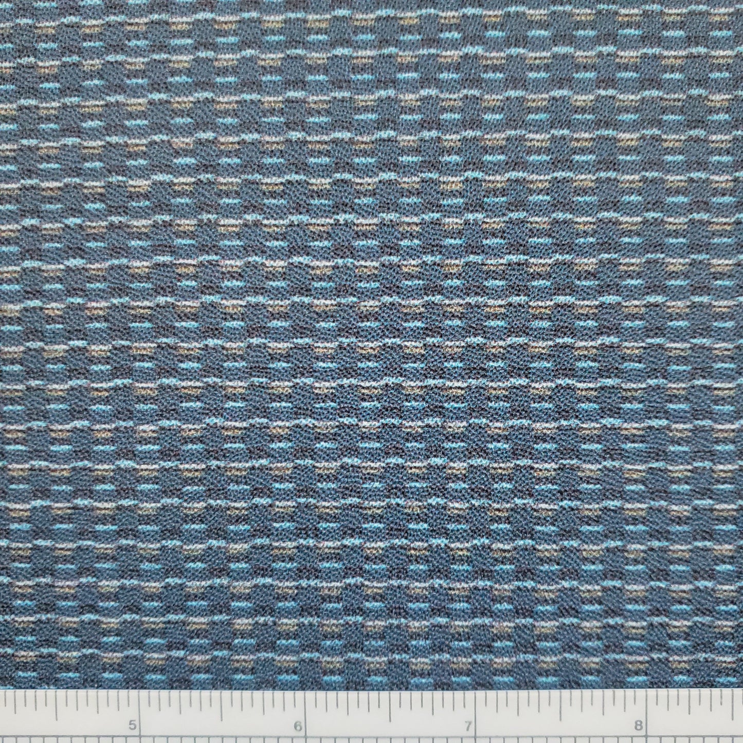 Ocean Plaid Patterned Vinyl