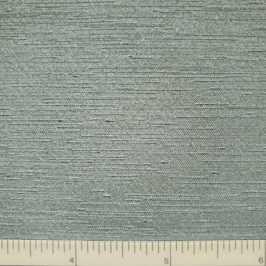 Fine Silver Shantung Textured Vinyl