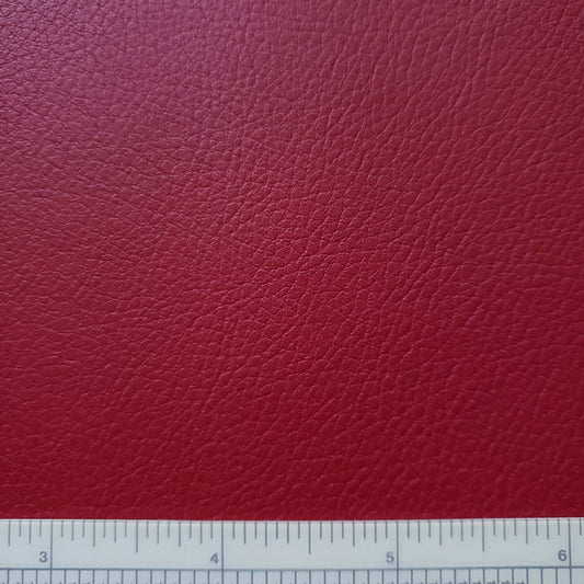 Madcap Red Faux Leather