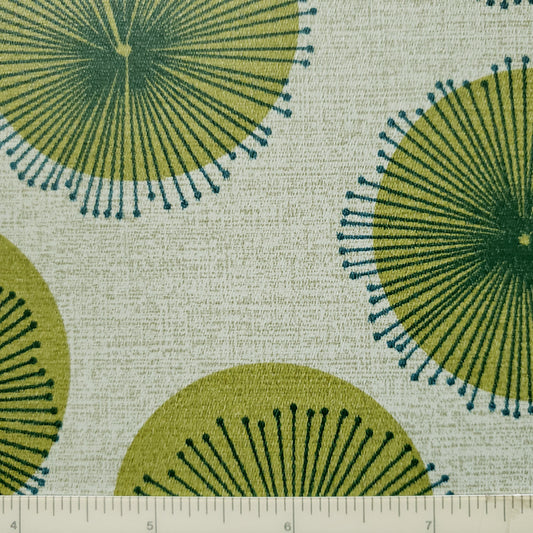 Petal Dots in Lime Patterned Vinyl