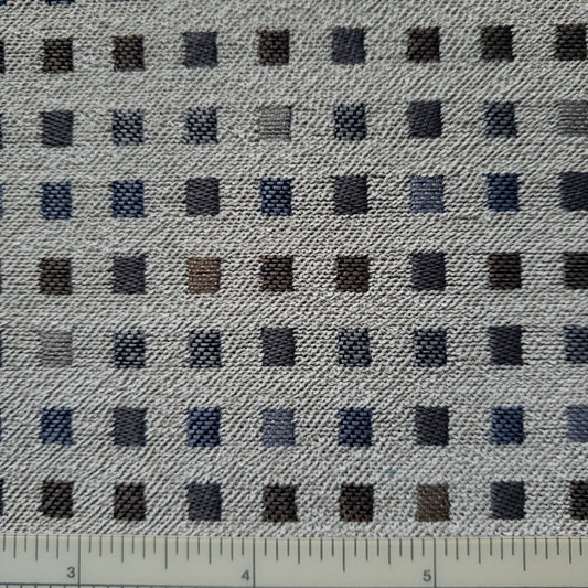 Little Beige Boxes Fabric
