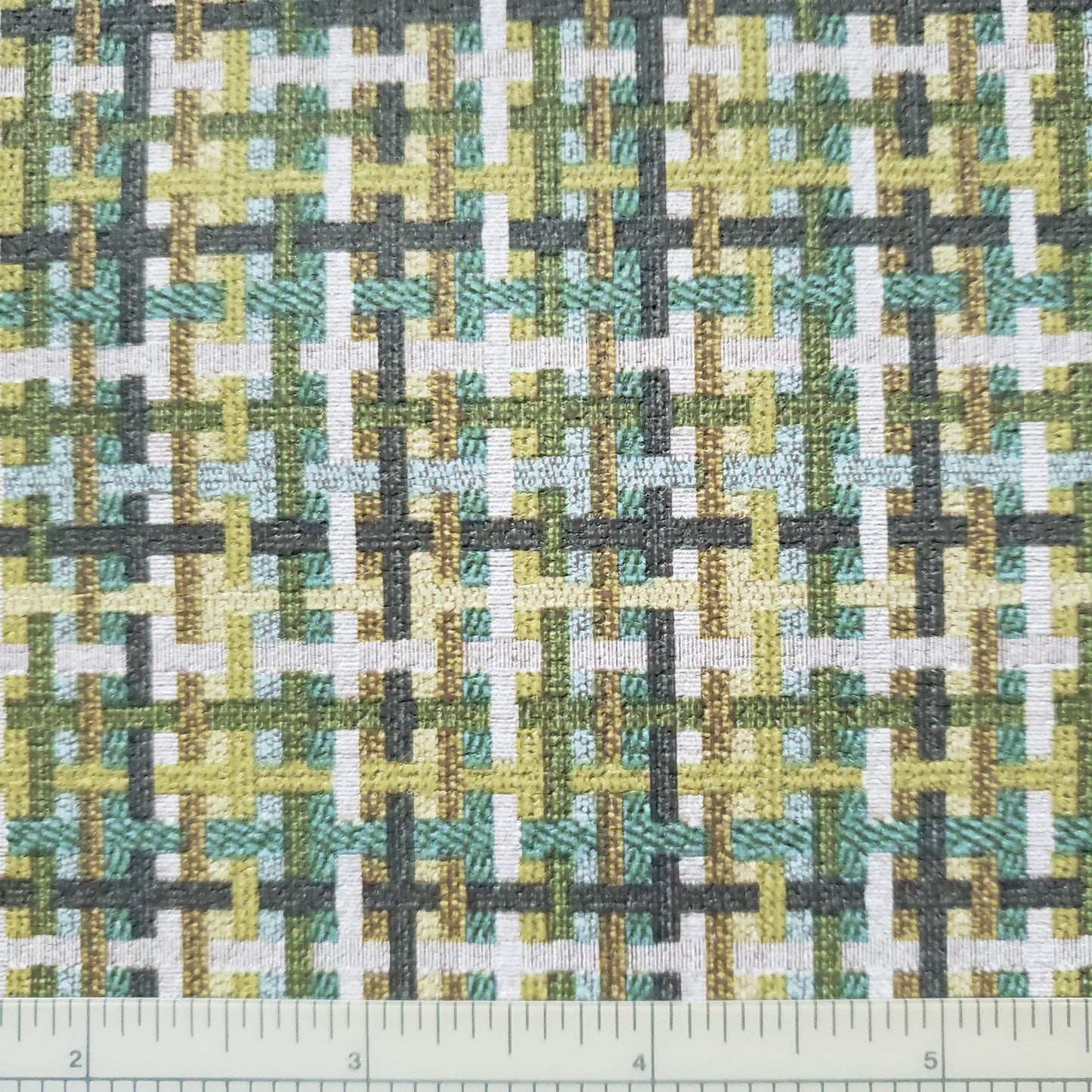 Calming Plaid Patterned Vinyl