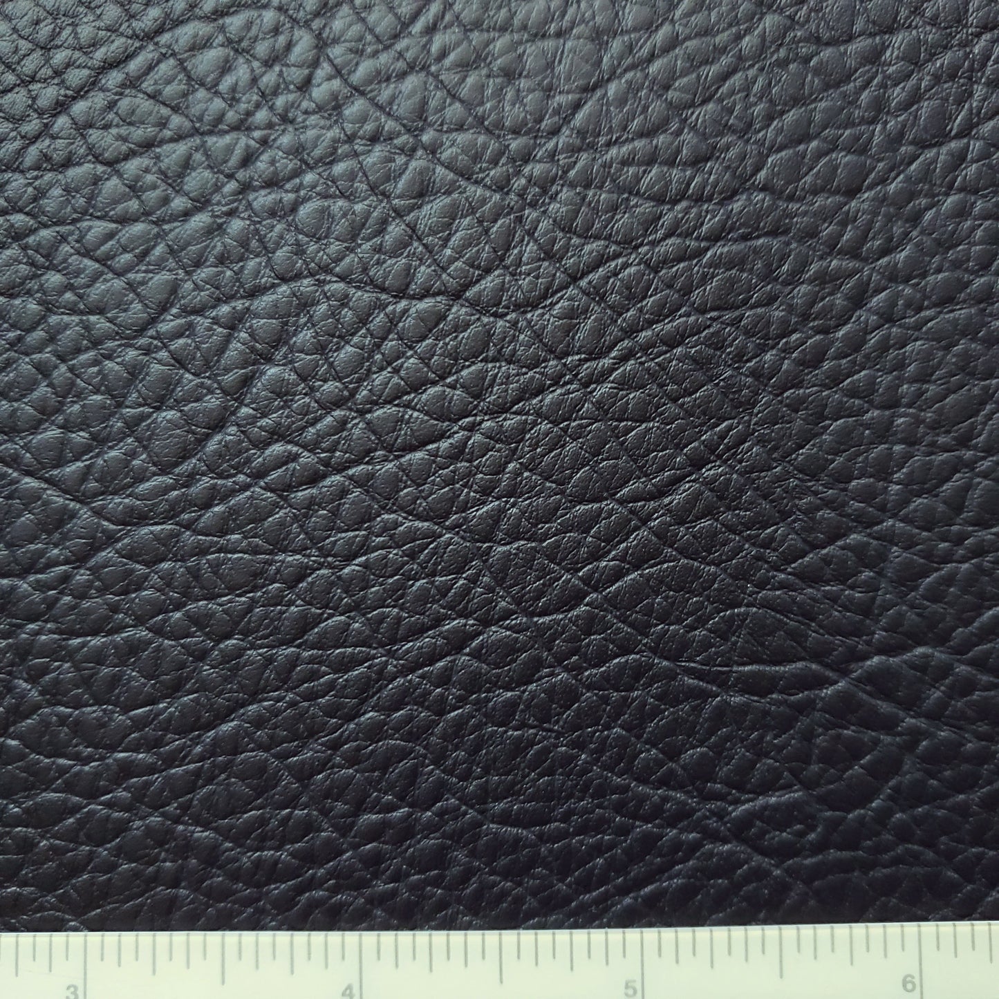 Tar Black Faux Leather