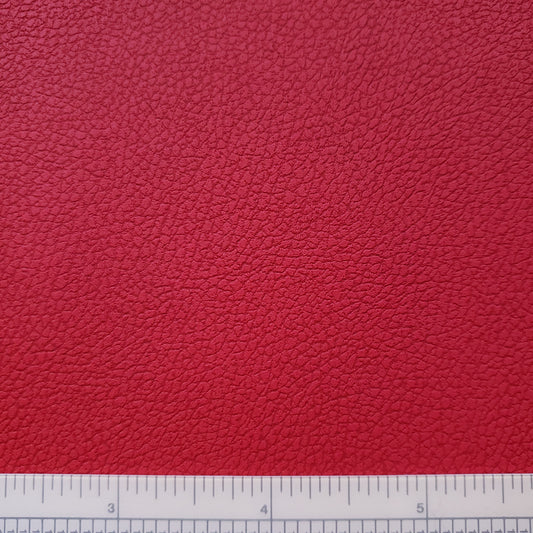 Imperial Red Faux Leather