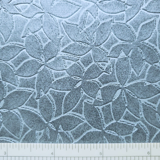 Seafoam Magnolias Etched Vinyl