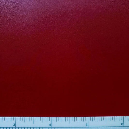 Red Hot Faux Leather