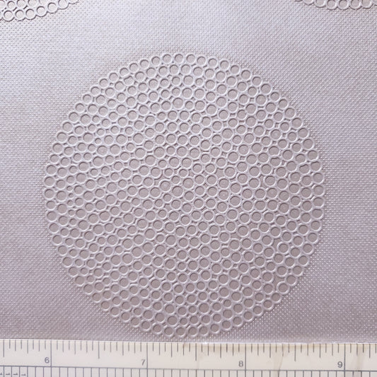 Pale Platinum Medallion