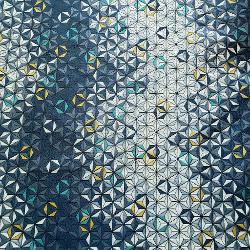 Dark Star Navy Fabric