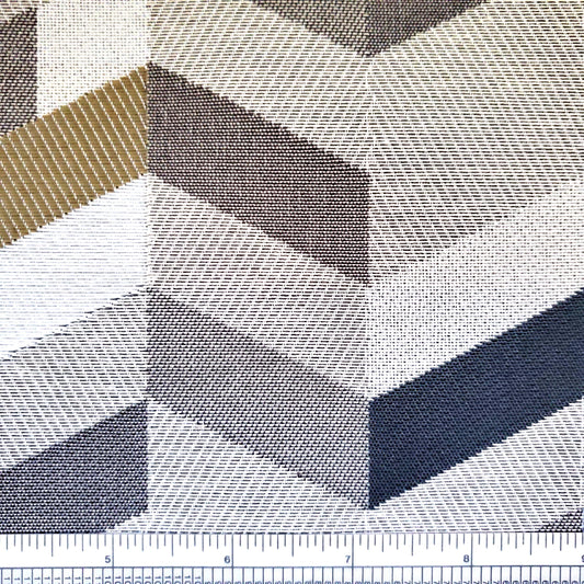 Misty Chevron Fabric
