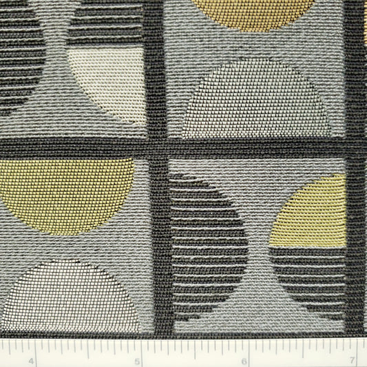Bumps, Boxes and Grays Fabric