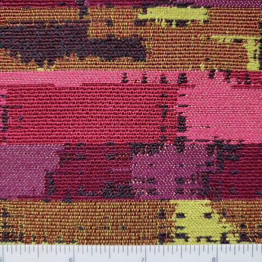 Modern Pink Paint Fabric