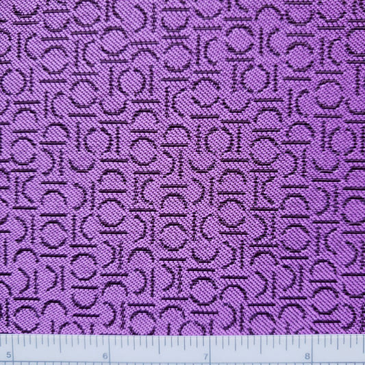Violet Parenthesis Fabric
