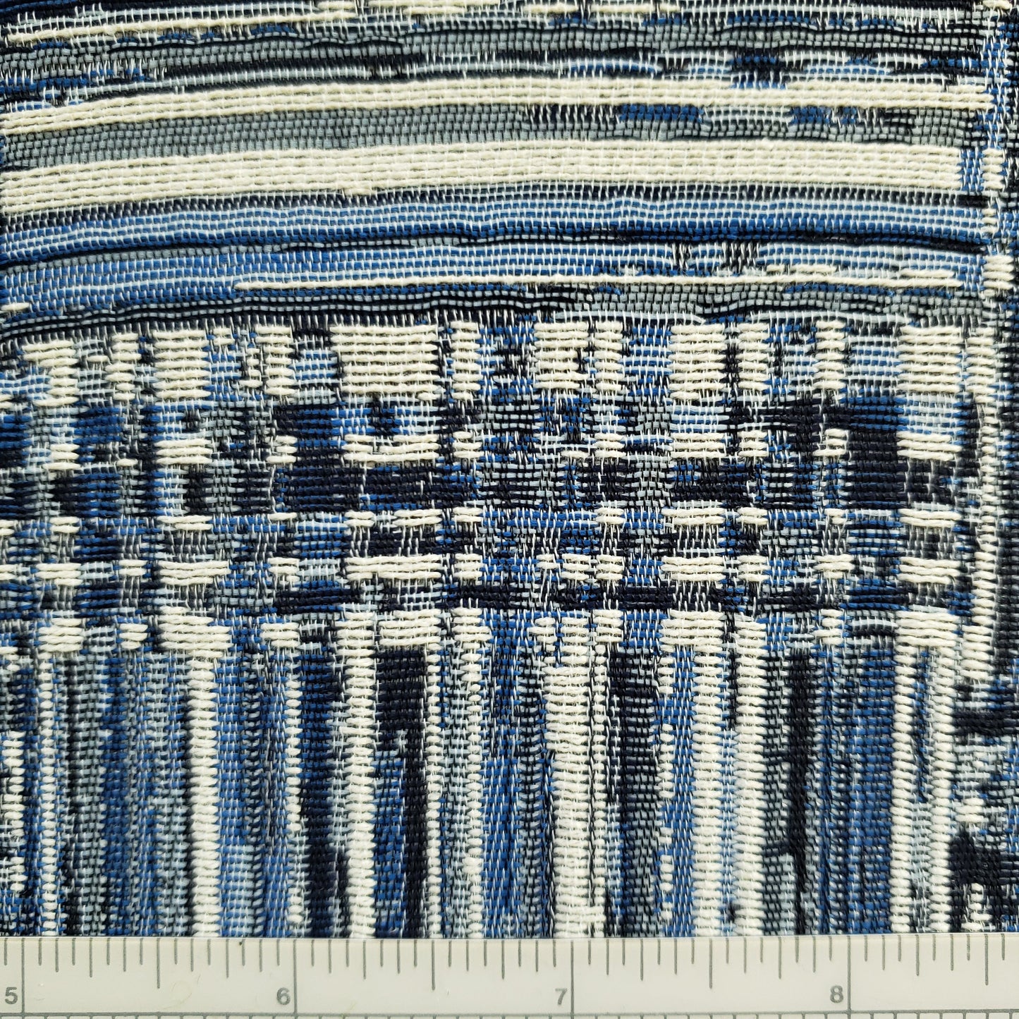 Patchwork Blues Fabric