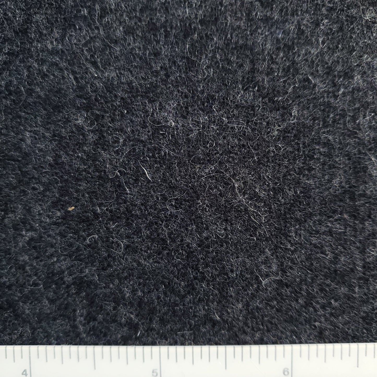 Charcoal Wool Fabric