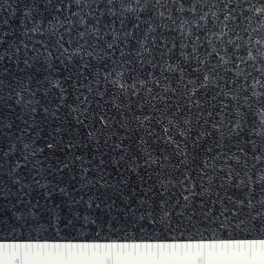 Charcoal Wool Fabric