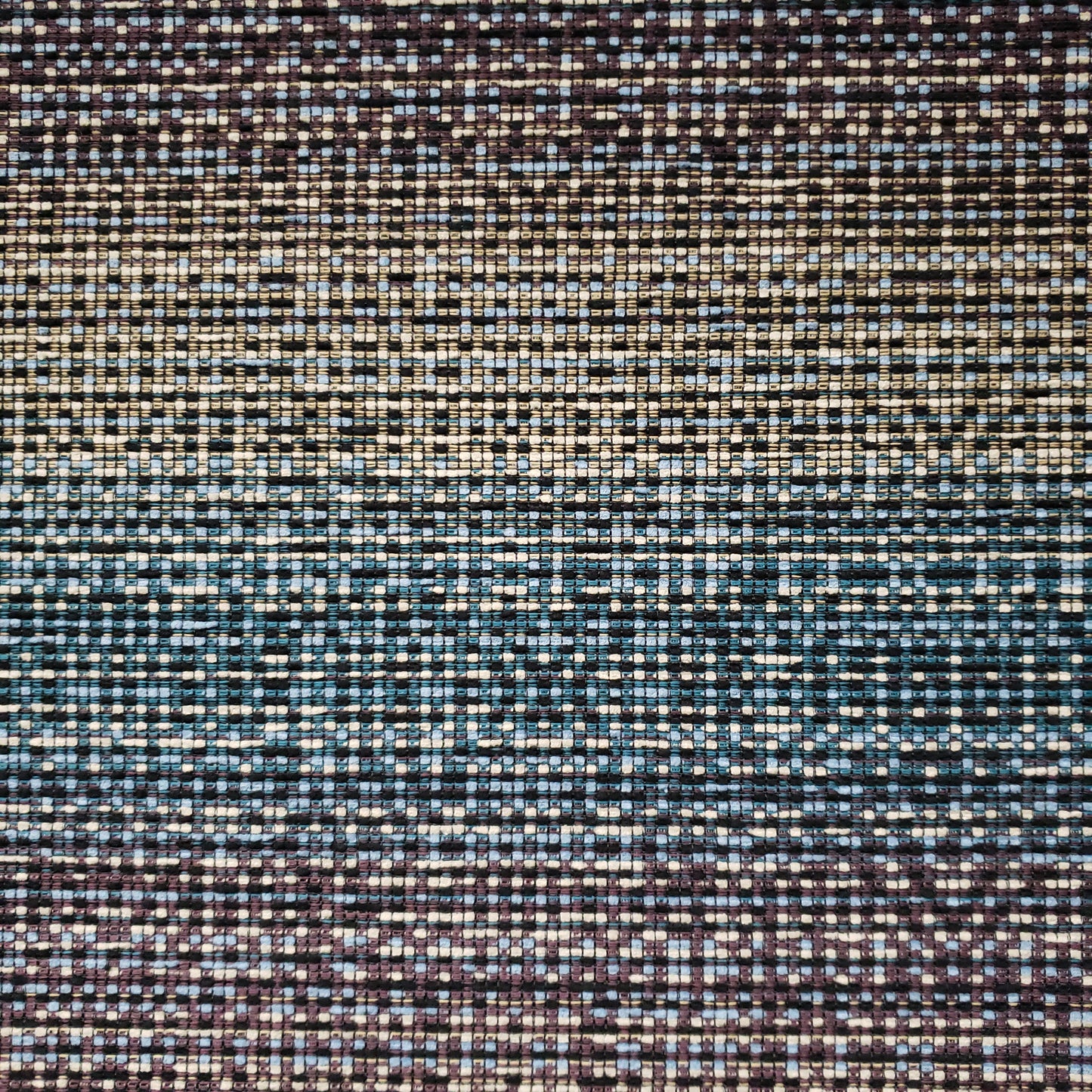 Gradient Weave in Blue Fabric
