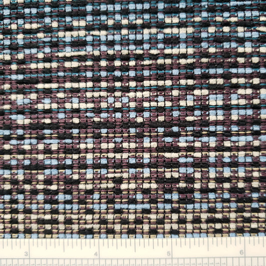 Gradient Weave in Blue Fabric