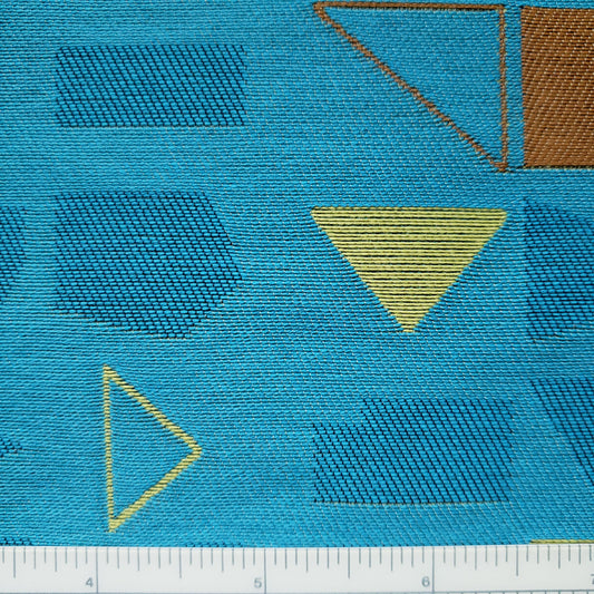 Stacking Blocks in Aqua Fabric