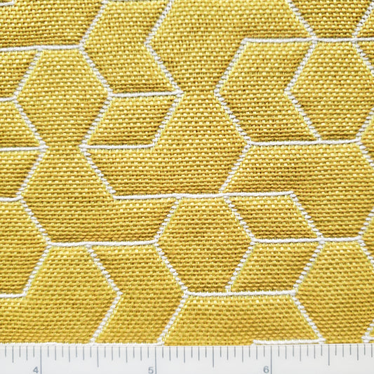 Sunflower Tangram Fabric