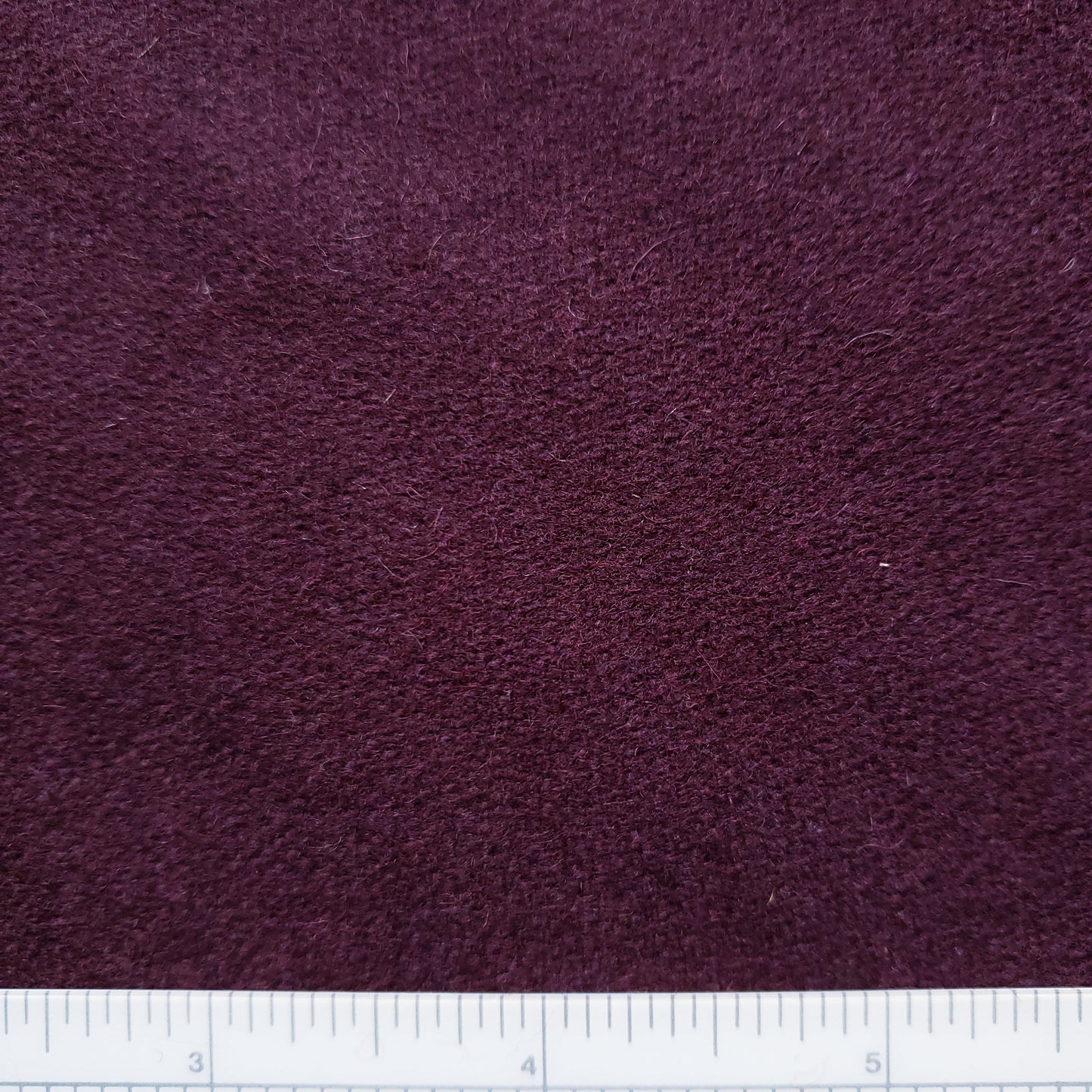 Concord Grape Heather Wool Fabric