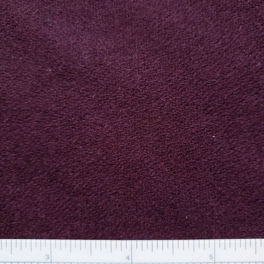 Concord Grape Heather Wool Fabric