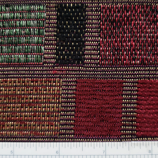 Chenille Bricks Fabric