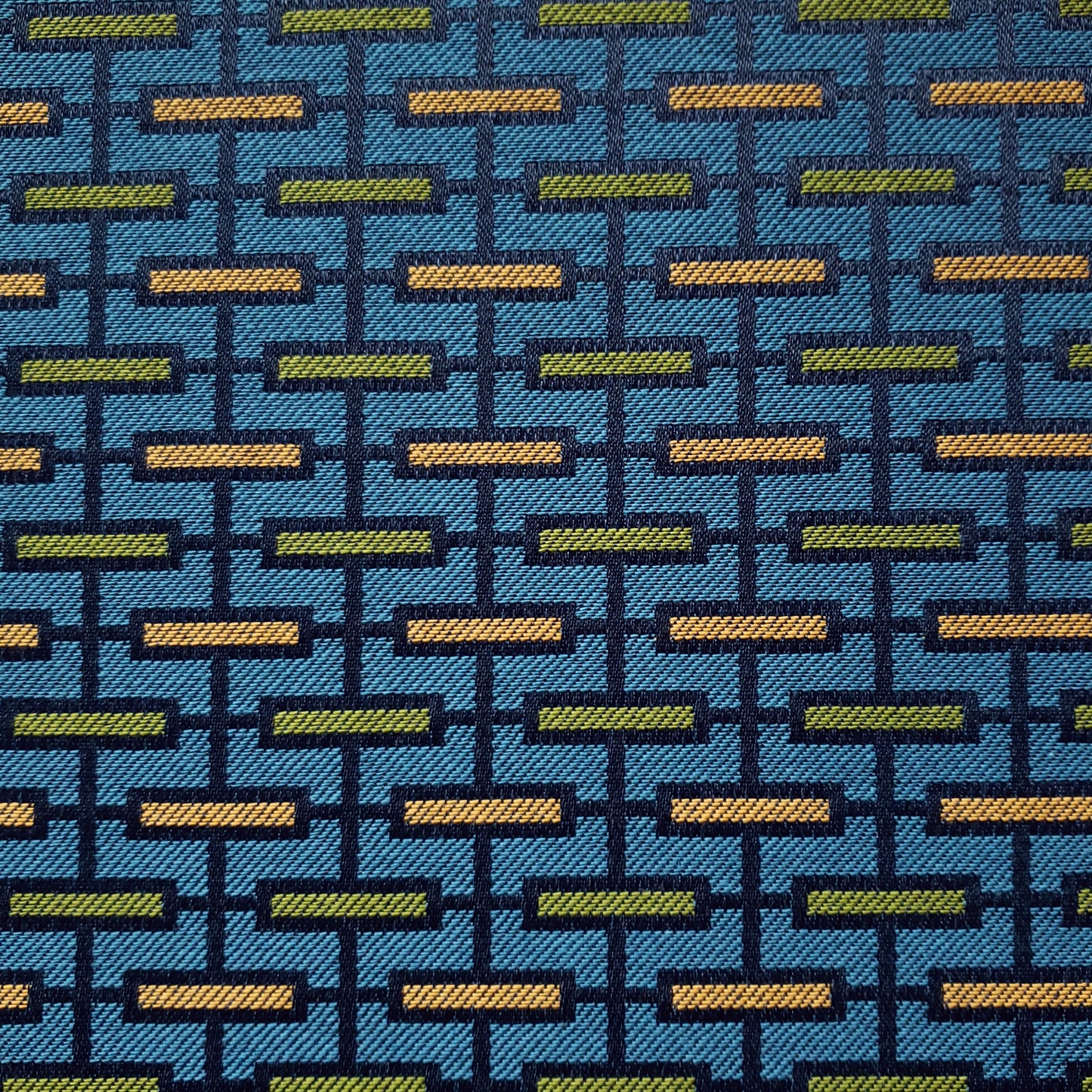 Corporate Org Chart in Blue Fabric