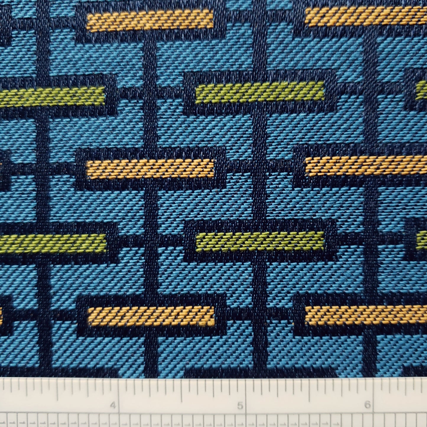 Corporate Org Chart in Blue Fabric