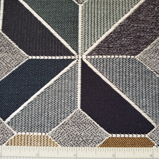 Tile Floor in Forest Fabric