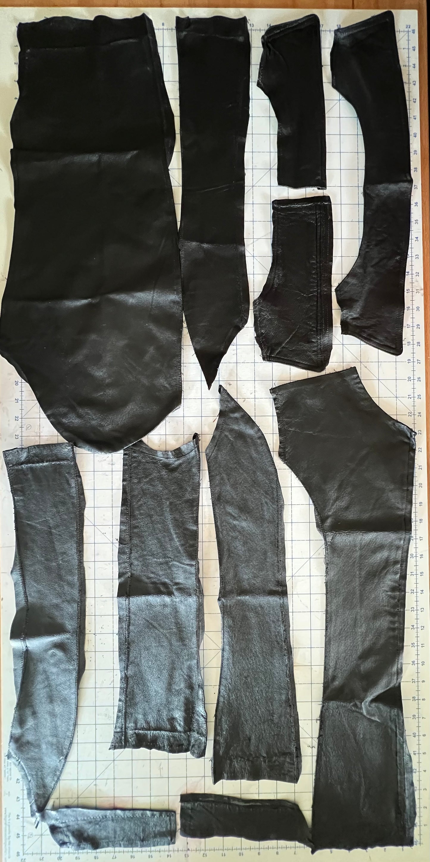 Leather Jacket - Deconstructed