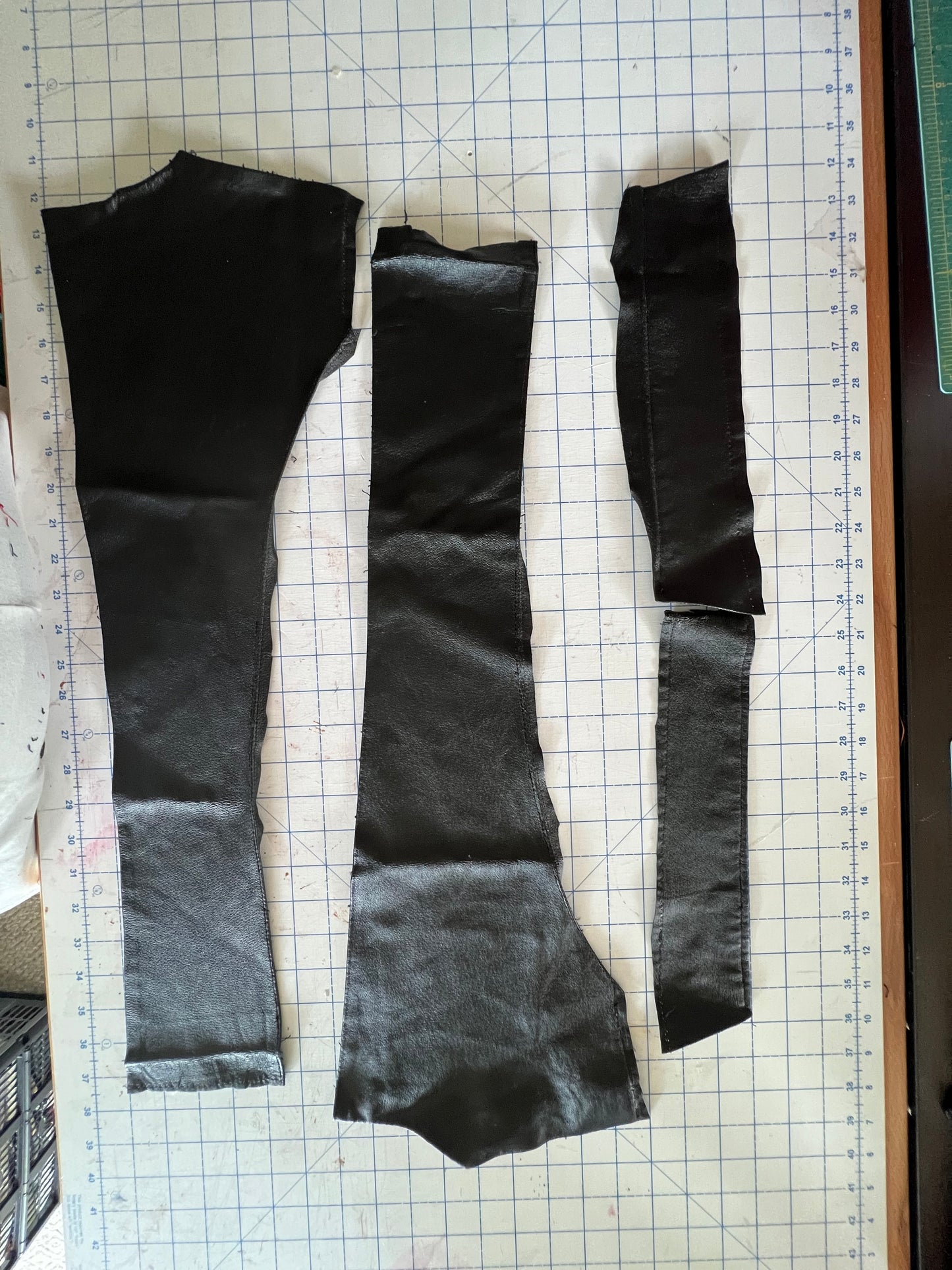 Leather Jacket - Deconstructed
