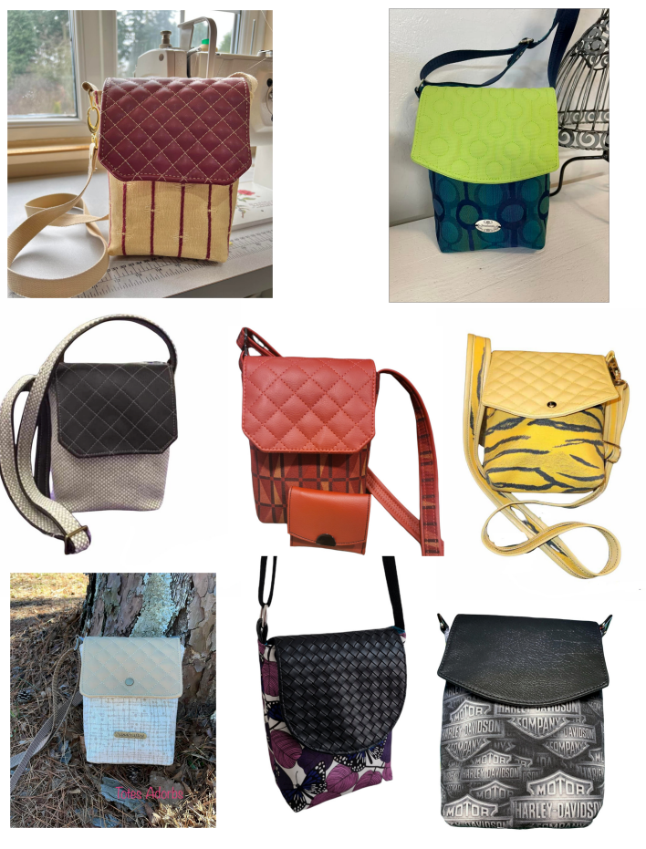 The Josie Sling Bag PDF Pattern w/Kit Purchase