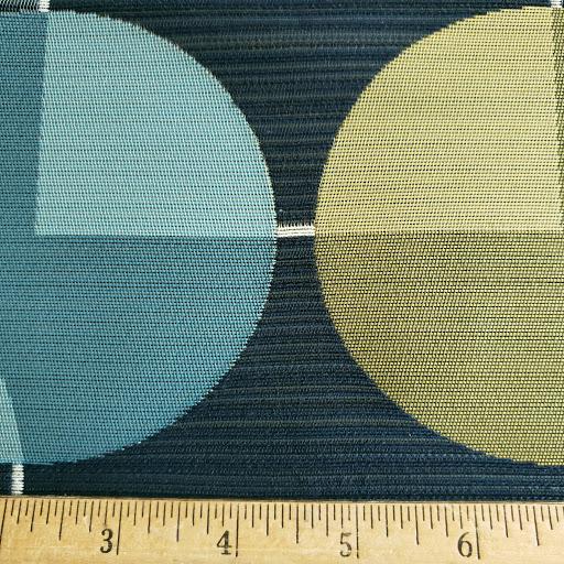 Compass Points on Indigo Fabric