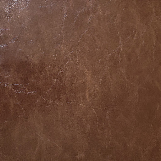 Brownette Glazed Faux Leather