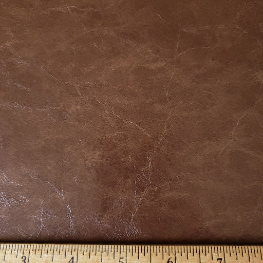 Brownette Glazed Faux Leather
