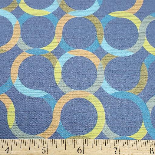 Spinning Wheels on Blue Vinyl