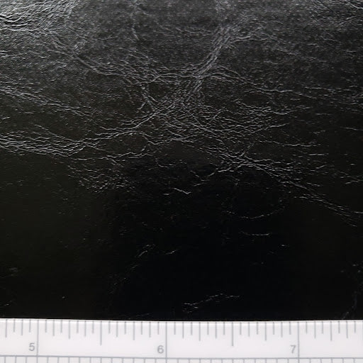 Licorice Glazed Faux Leather