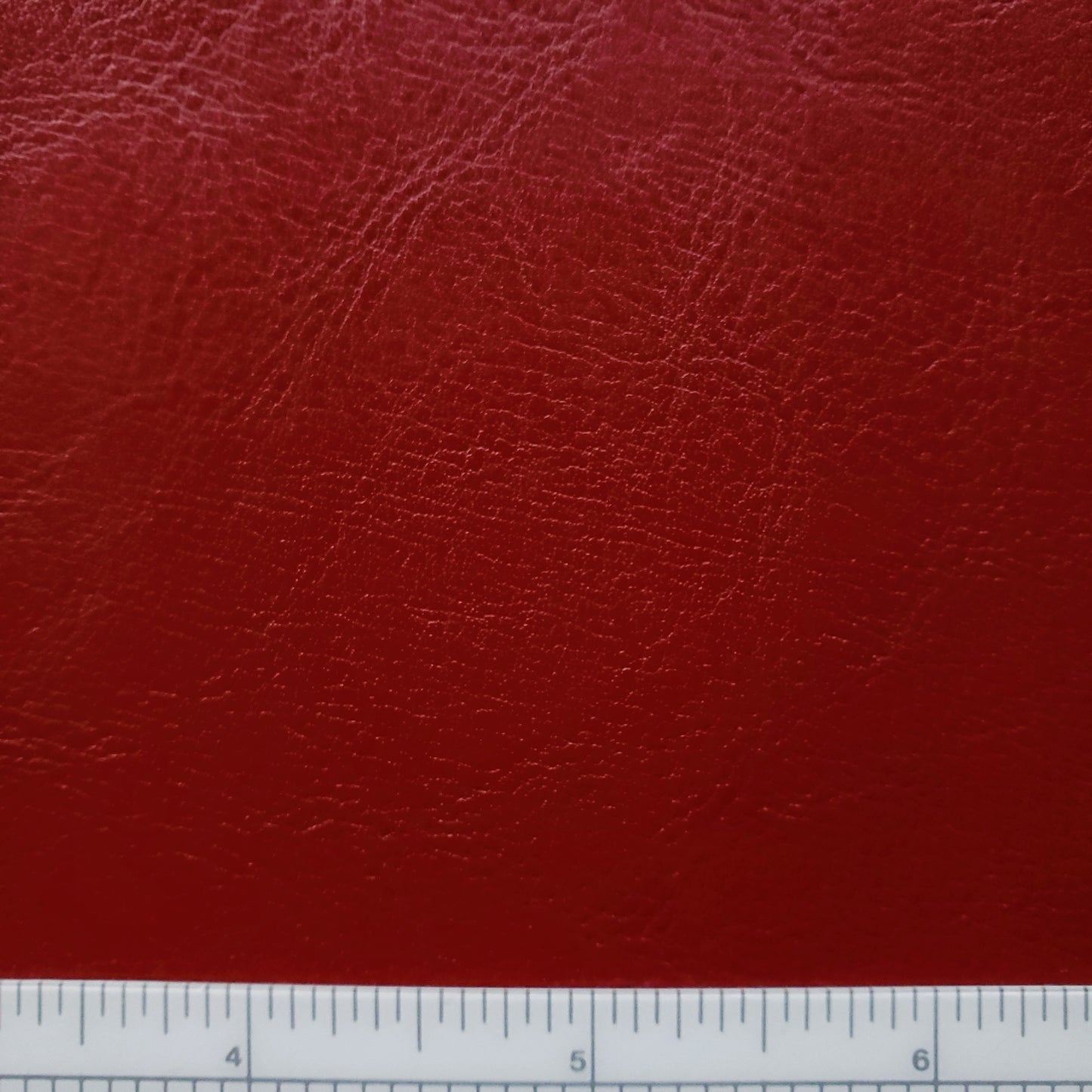 Candy Apple Faux Leather