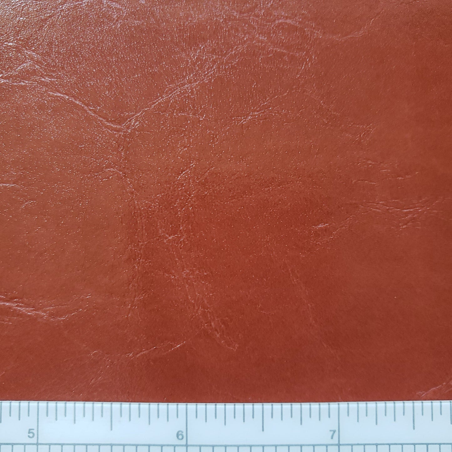 Guava Jelly Glazed Faux Leather