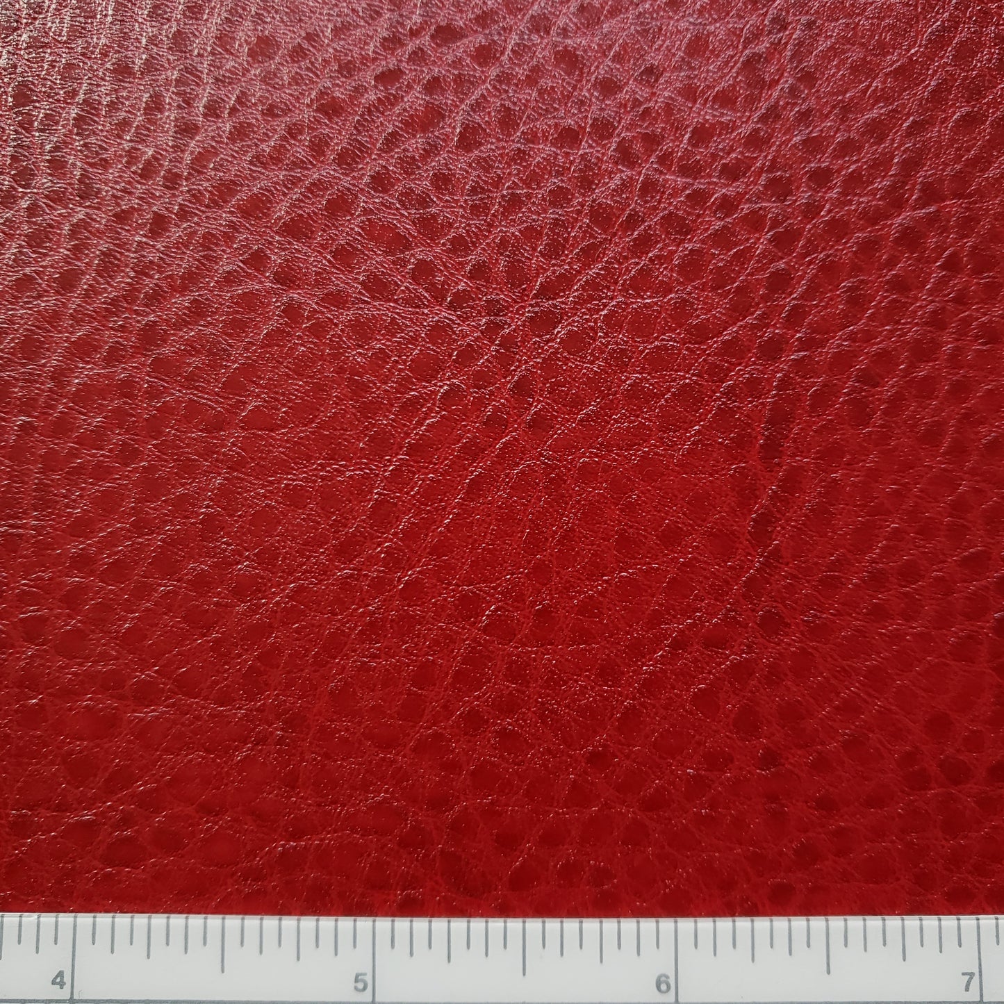 Poinsettia Faux Leather