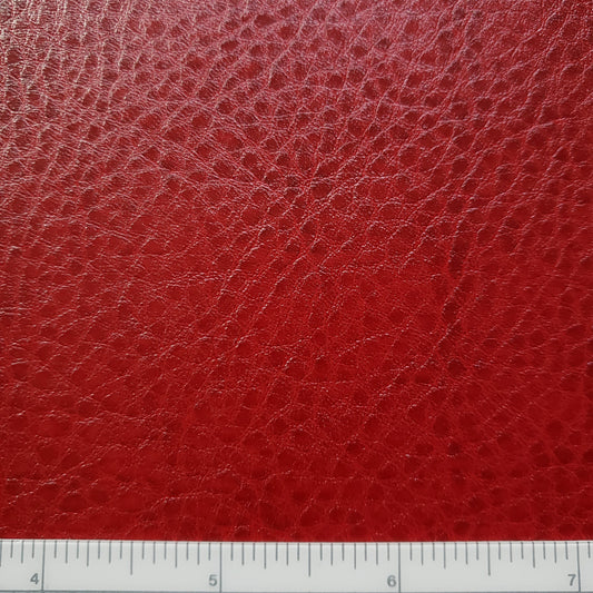 Poinsettia Faux Leather