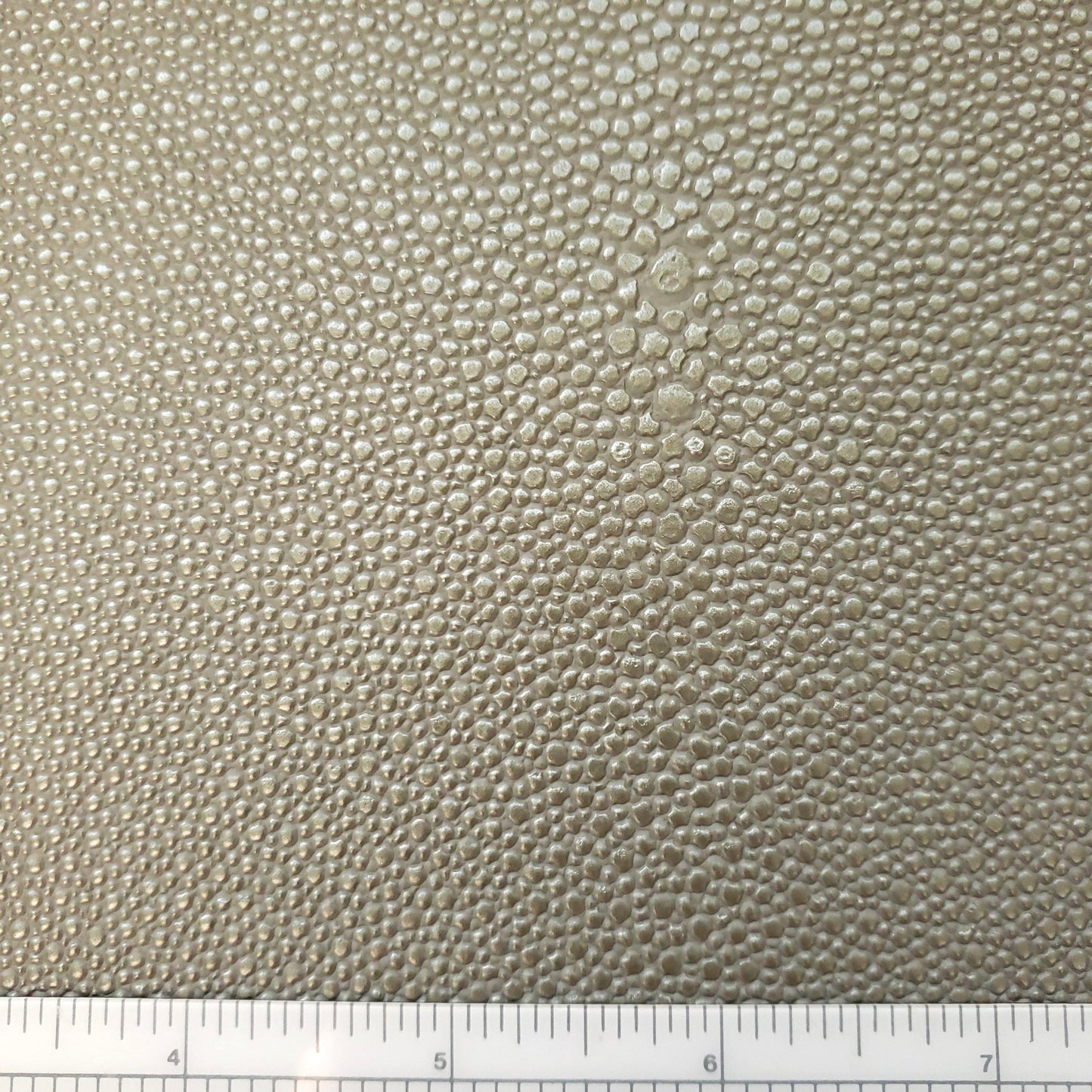 Light Platinum Stingray Faux Leather