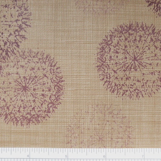 Make a Wish in Burgundy Patterned Vinyl